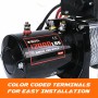 [US Warehouse] X-BULL 12V 12000LBS Waterproof Steel Cable Electric Winch with Corded Control for Truck UTV / ATU / SUV / Car
